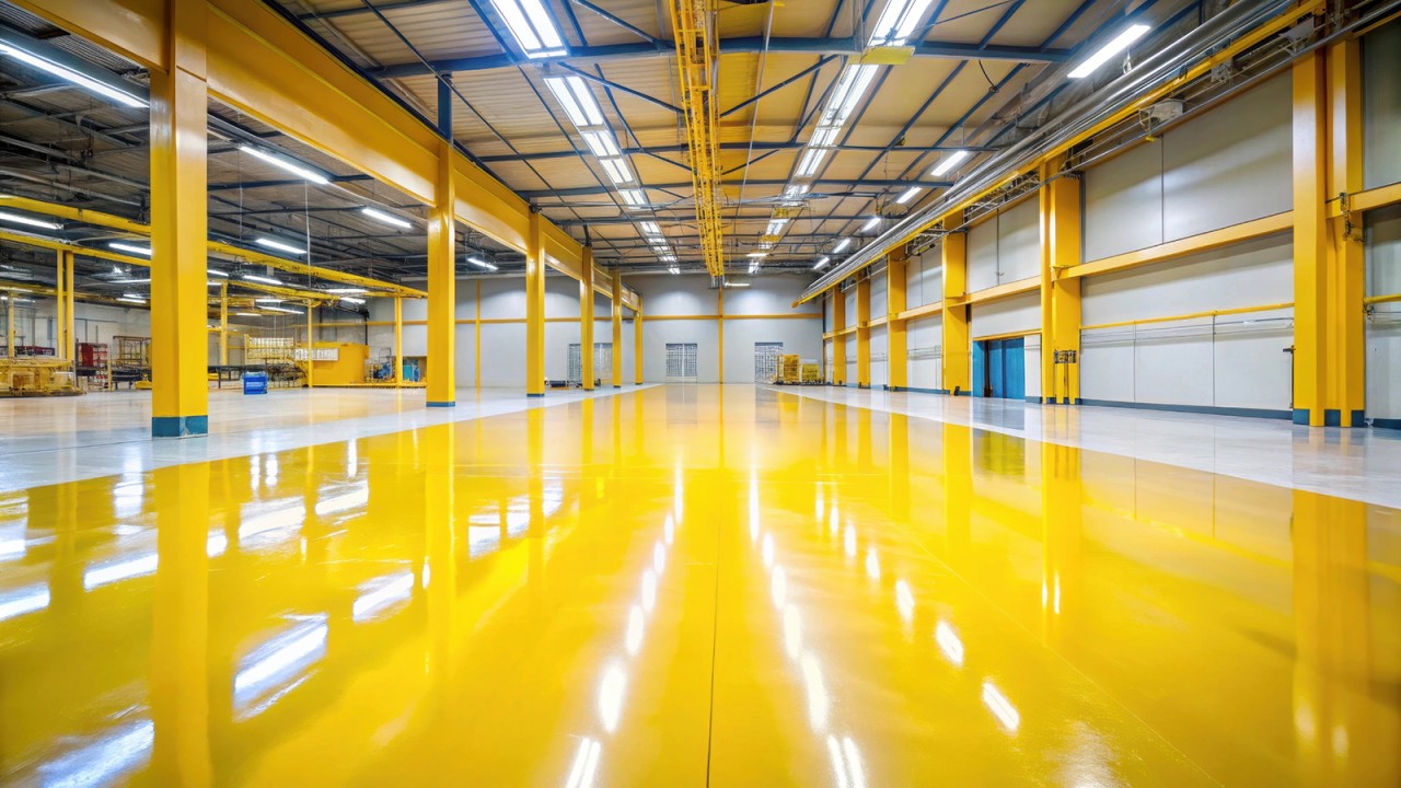 Pavimenti industriali in resina per capannoni e aziende