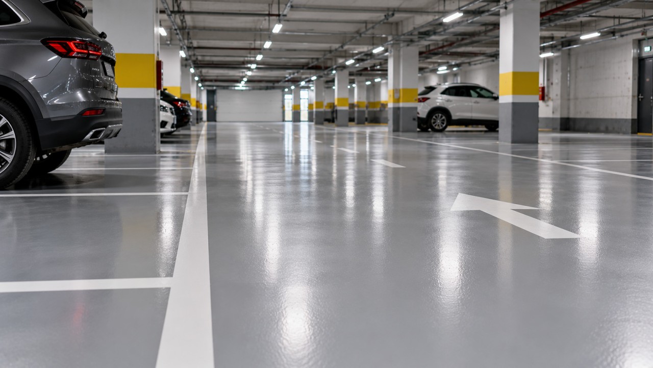 Pavimenti in resina per garage e parcheggi