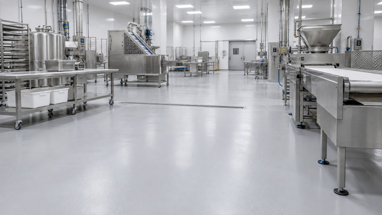 Pavimenti per industria alimentare